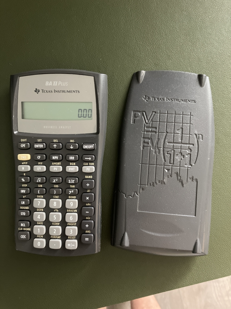 Texas Instruments BA 2 Plus Financial Calculator - photo 2