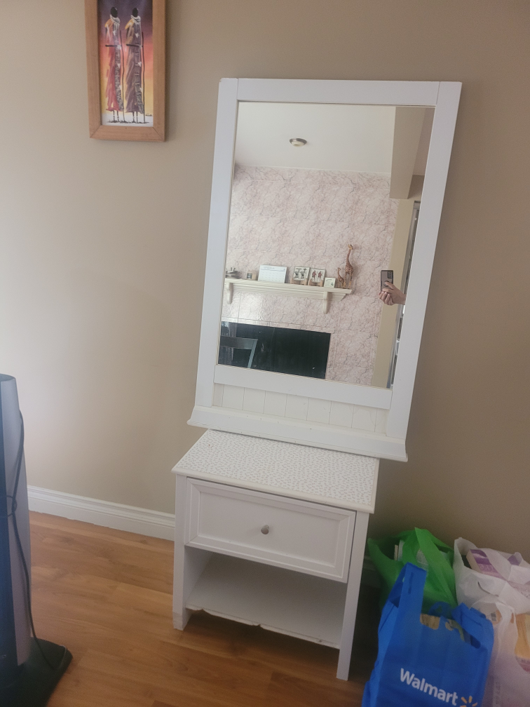 Mirror and drawer set - photo 2
