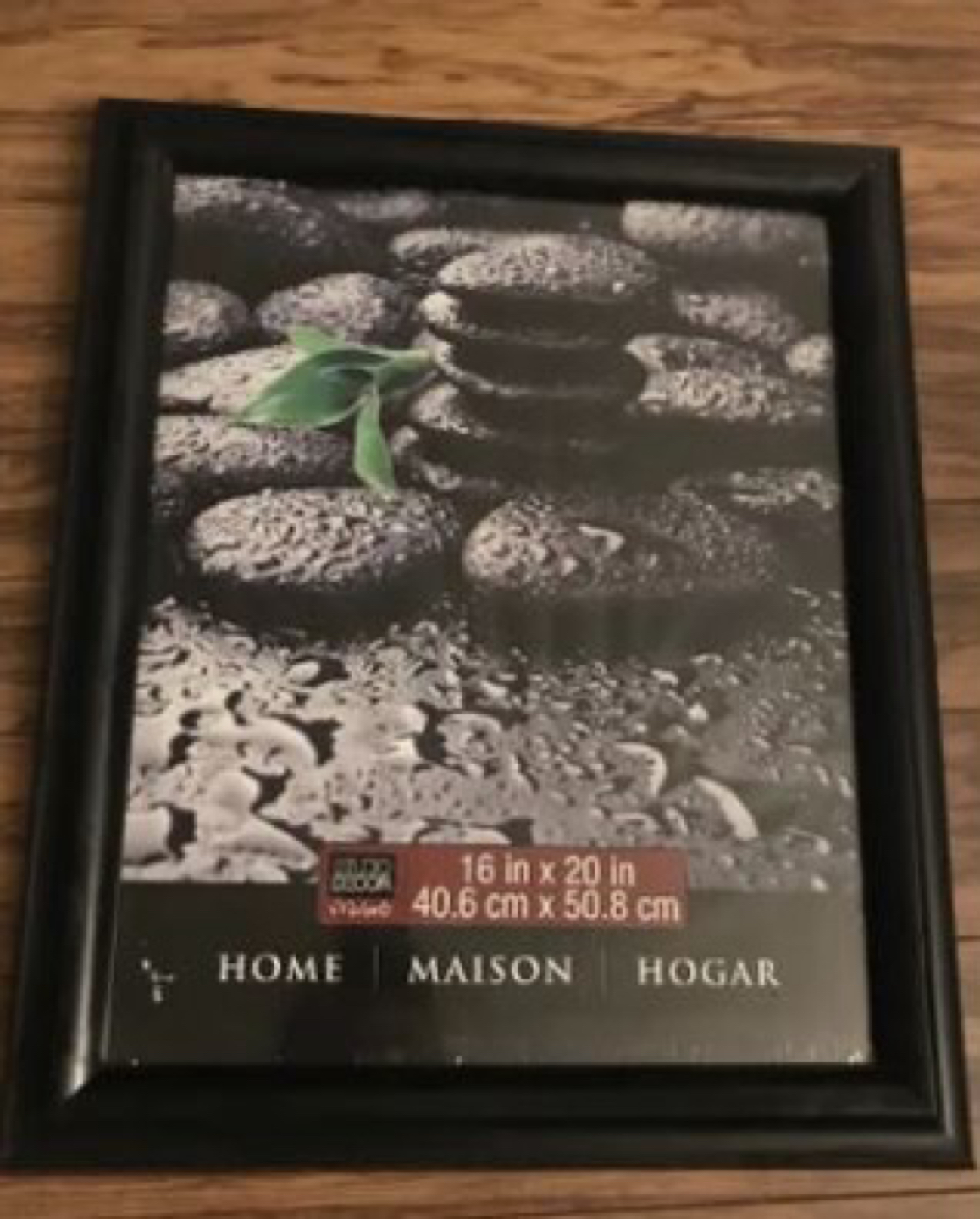 BLACK FRAME 16"X20"