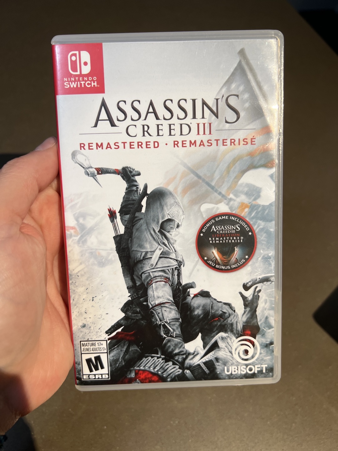 Assassins Creed III Remastered for Nintendo Switch