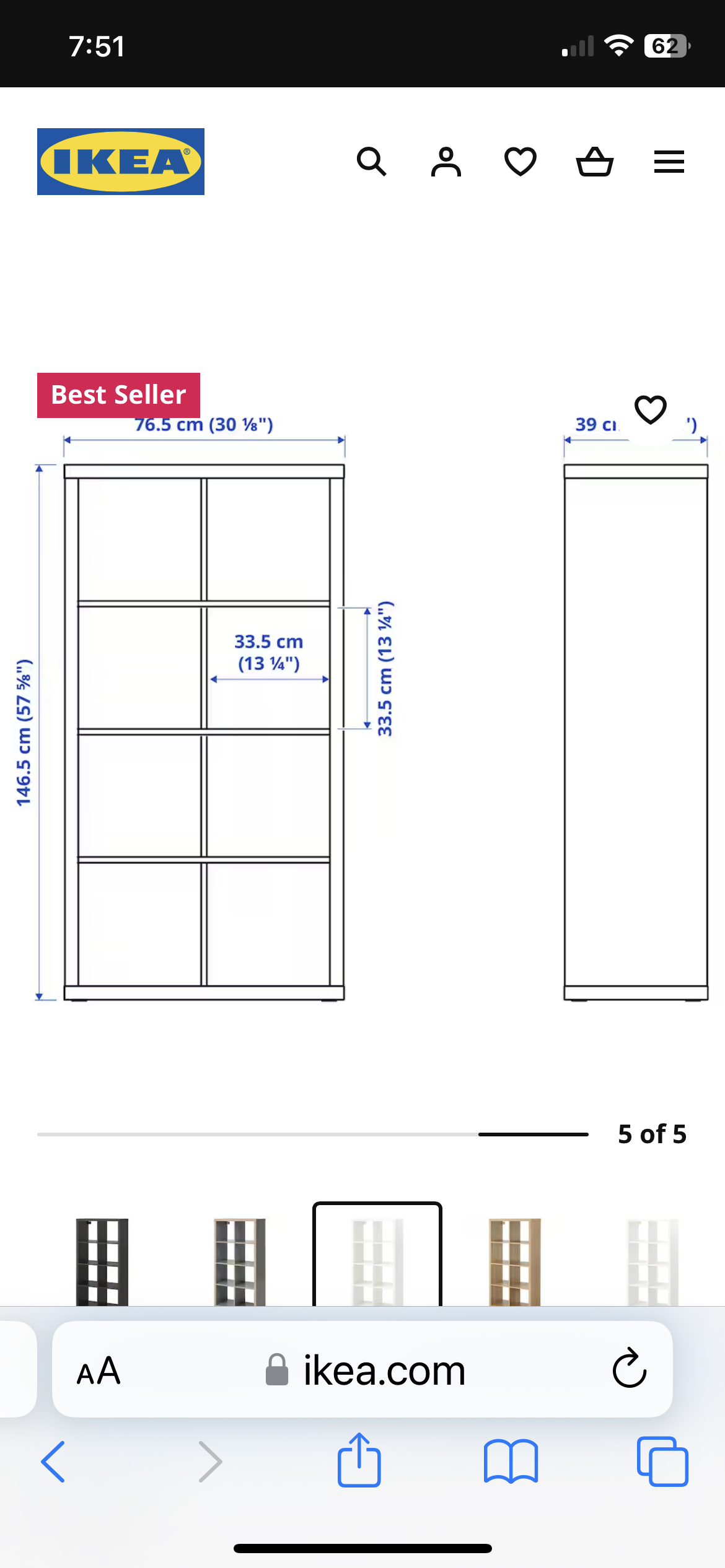 IKEA Kallax shelving (IKEA best sellers) - photo 3