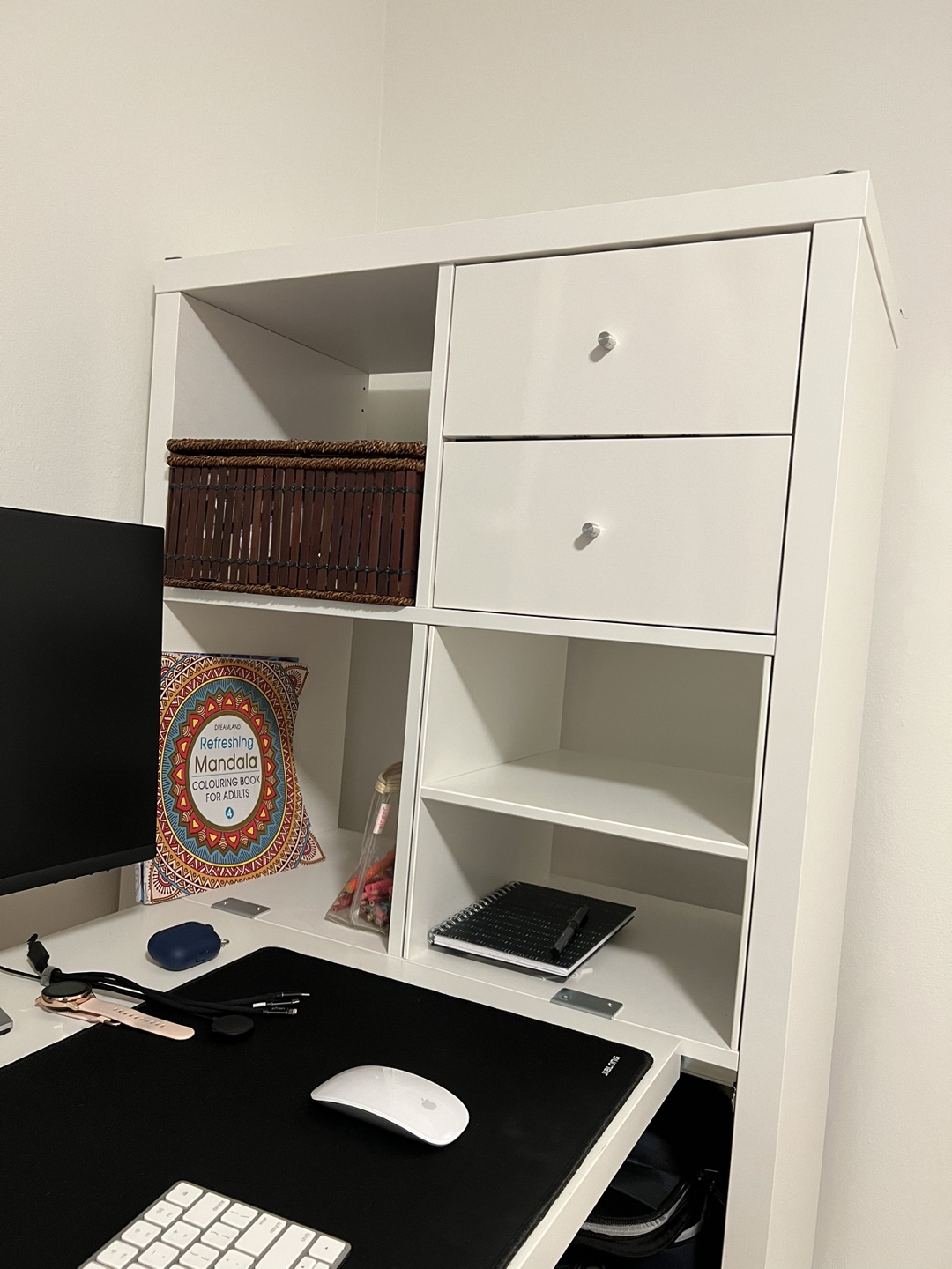 Ikea computer table with storage - photo 2