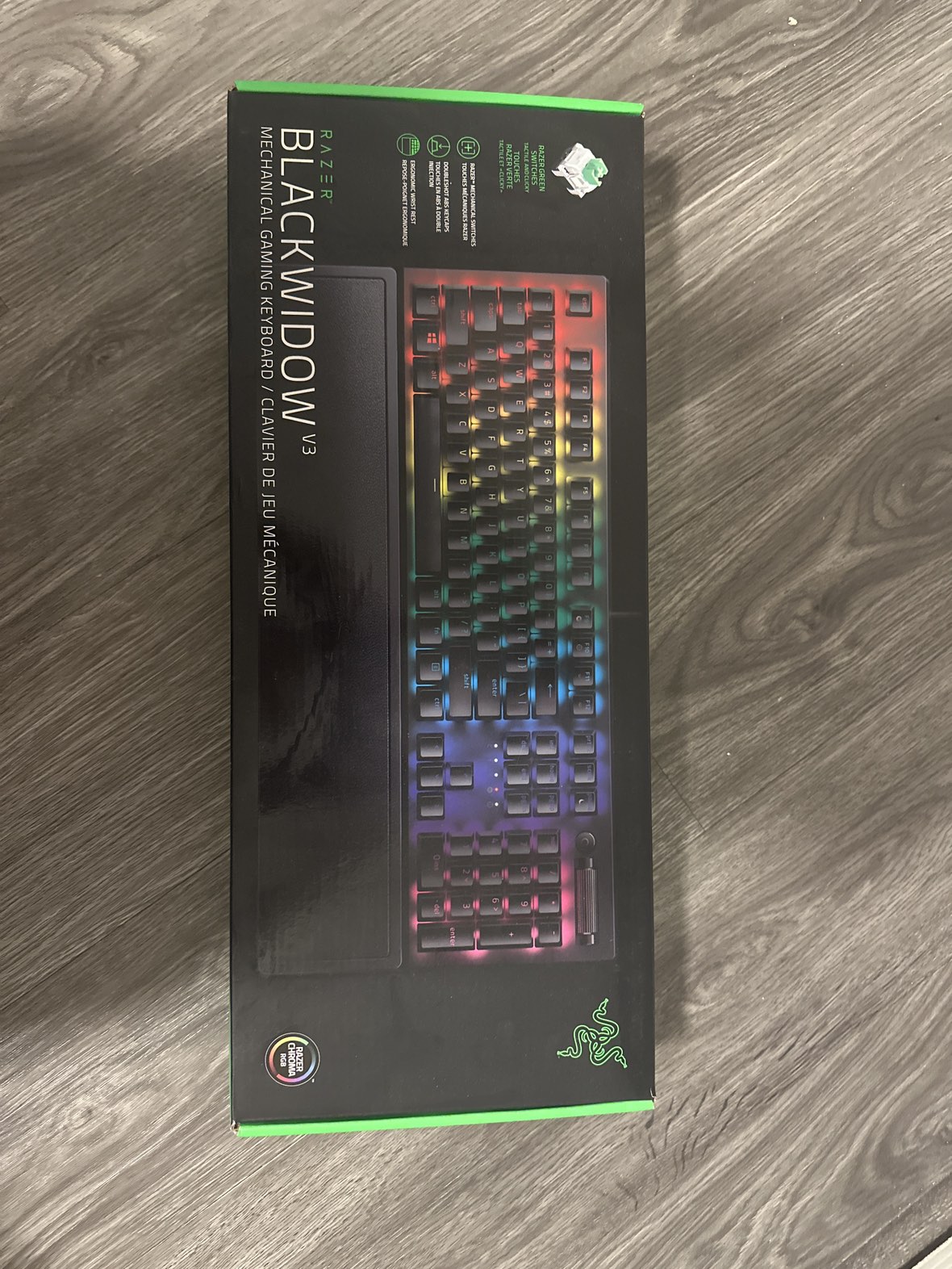 Razor Blackwidow V3 mechanical keyboard thumbnail