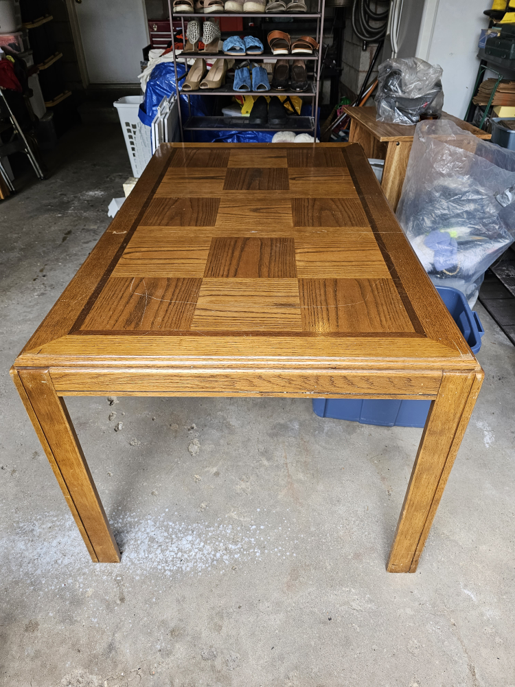 teek table - photo 2