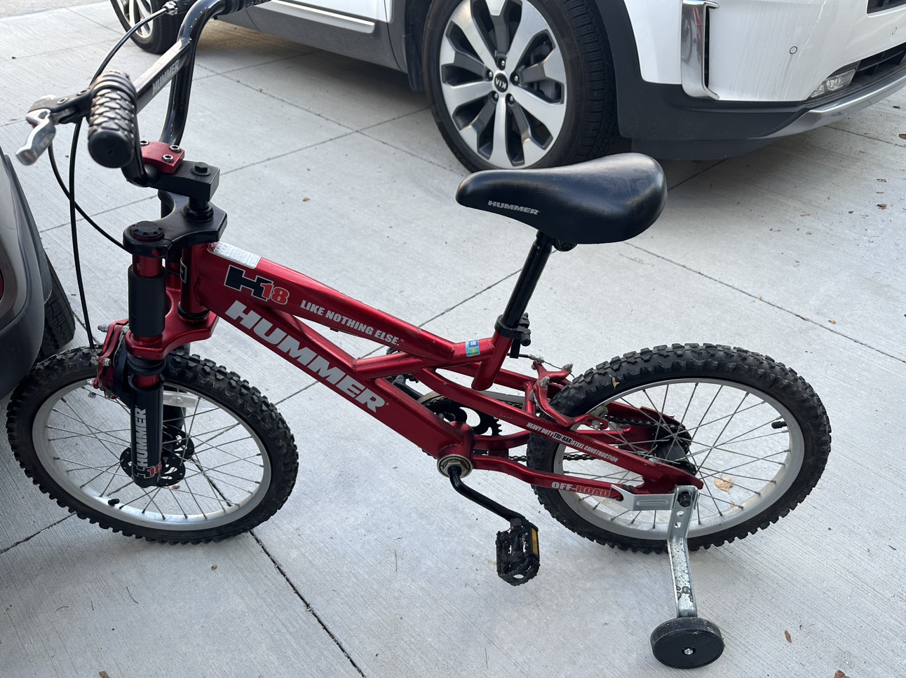 Bicycle with training wheels - photo 5