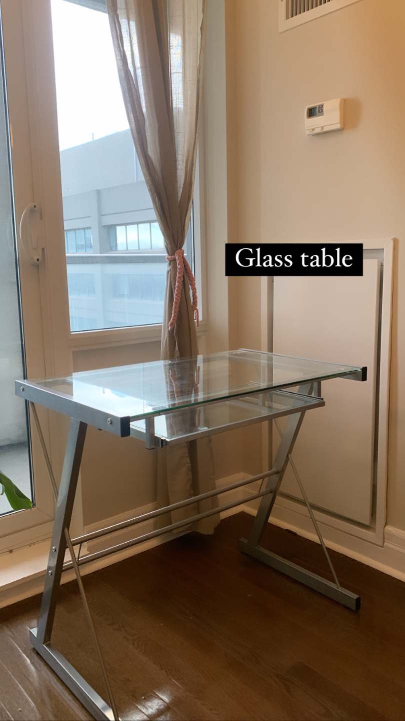 Glass table