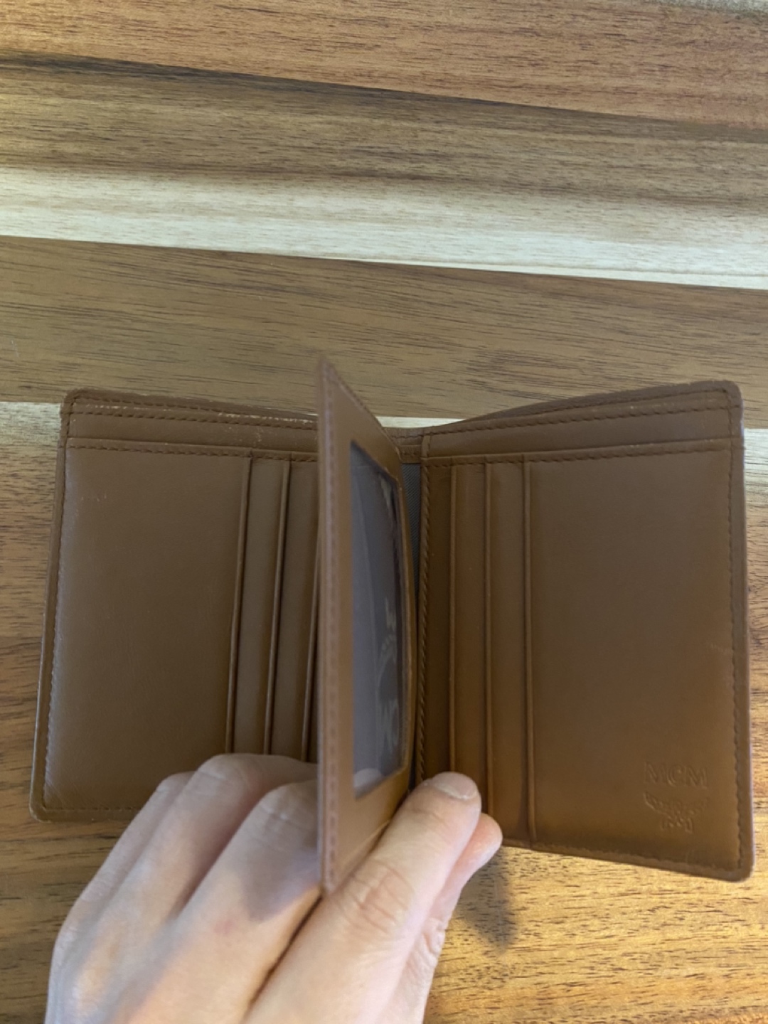Genuine MCM Leather Wallet image indicator(2)