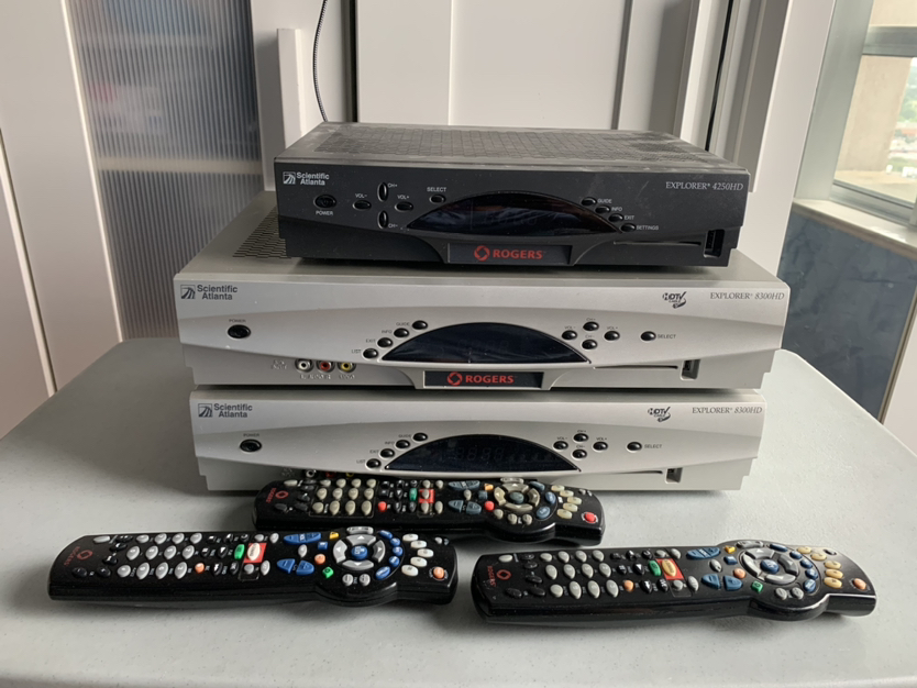 Rogers TV boxes #freecycle