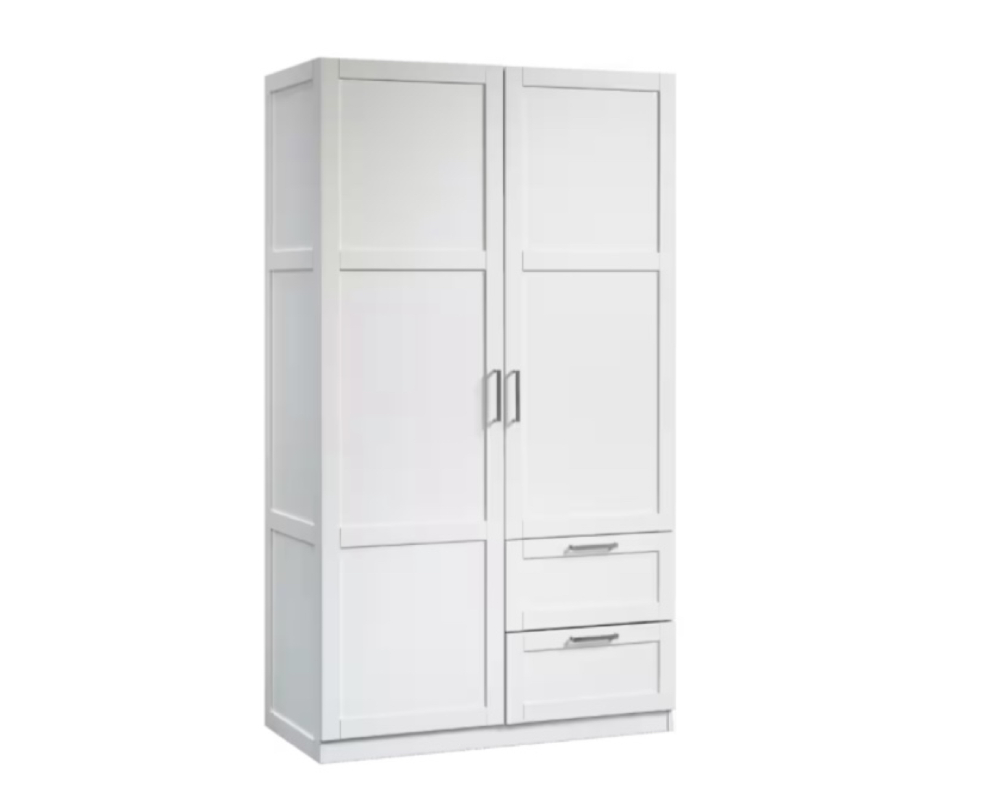 2-Door 2-Drawer Wardrobe/Armoire Cloth Storage