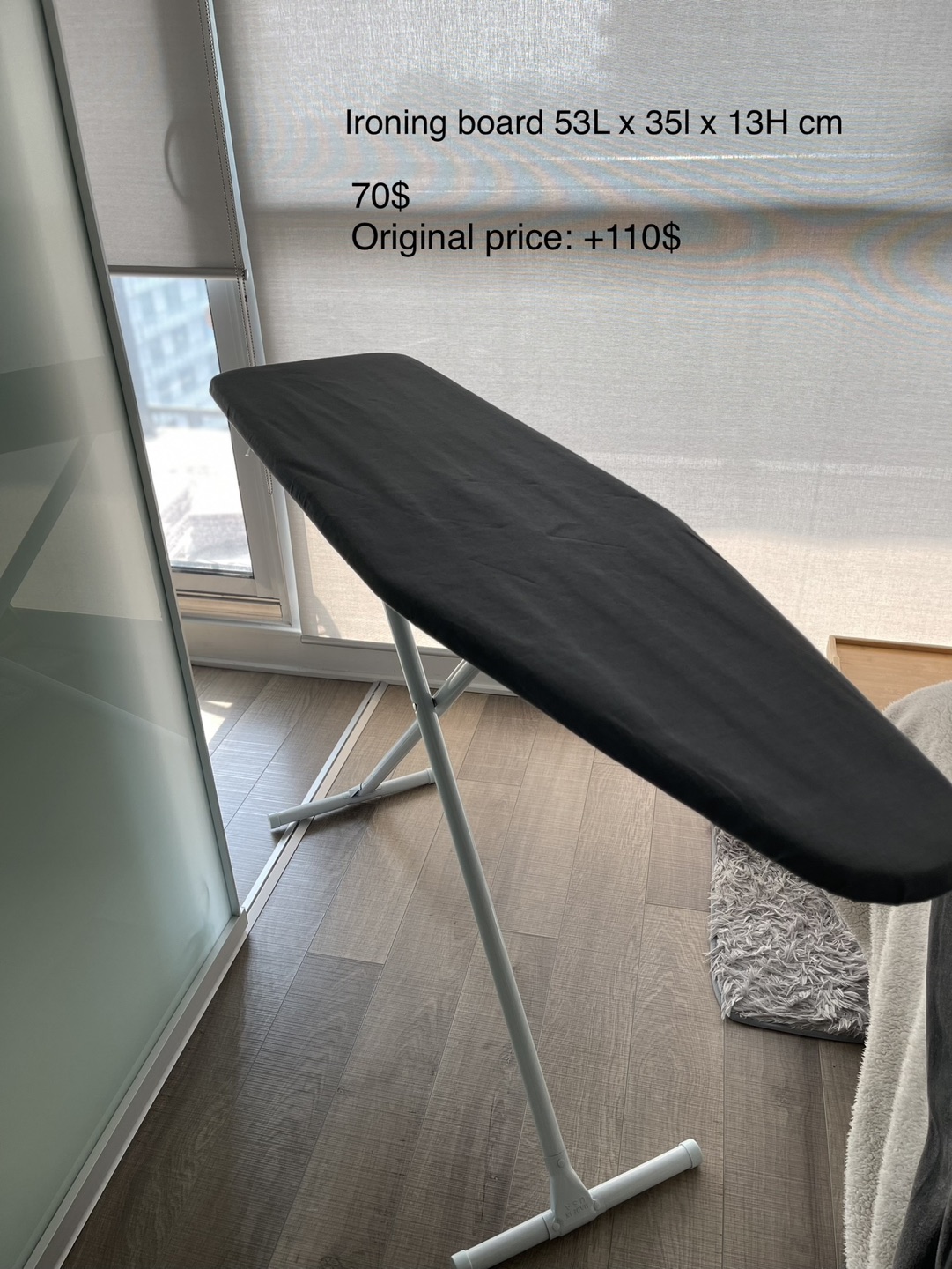 Ironing board (bought for +110$), asking 40$
