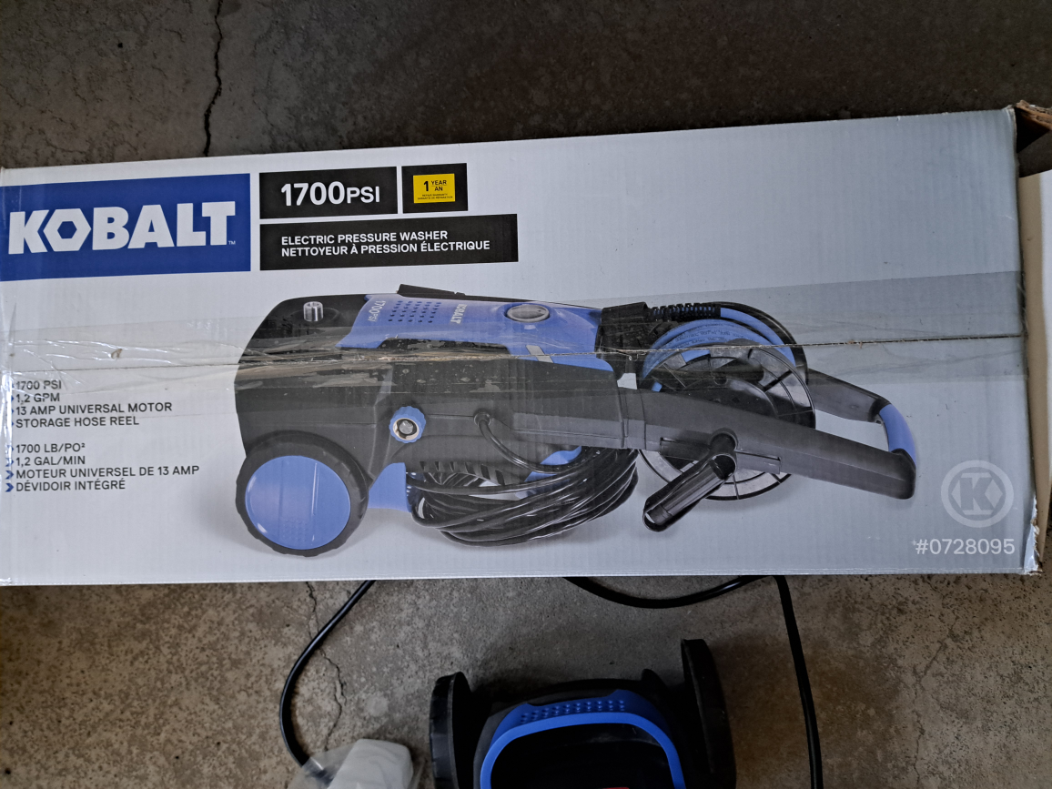 Kobalt KBT1700 Electric 1700PSI Pressure Washer - photo 2