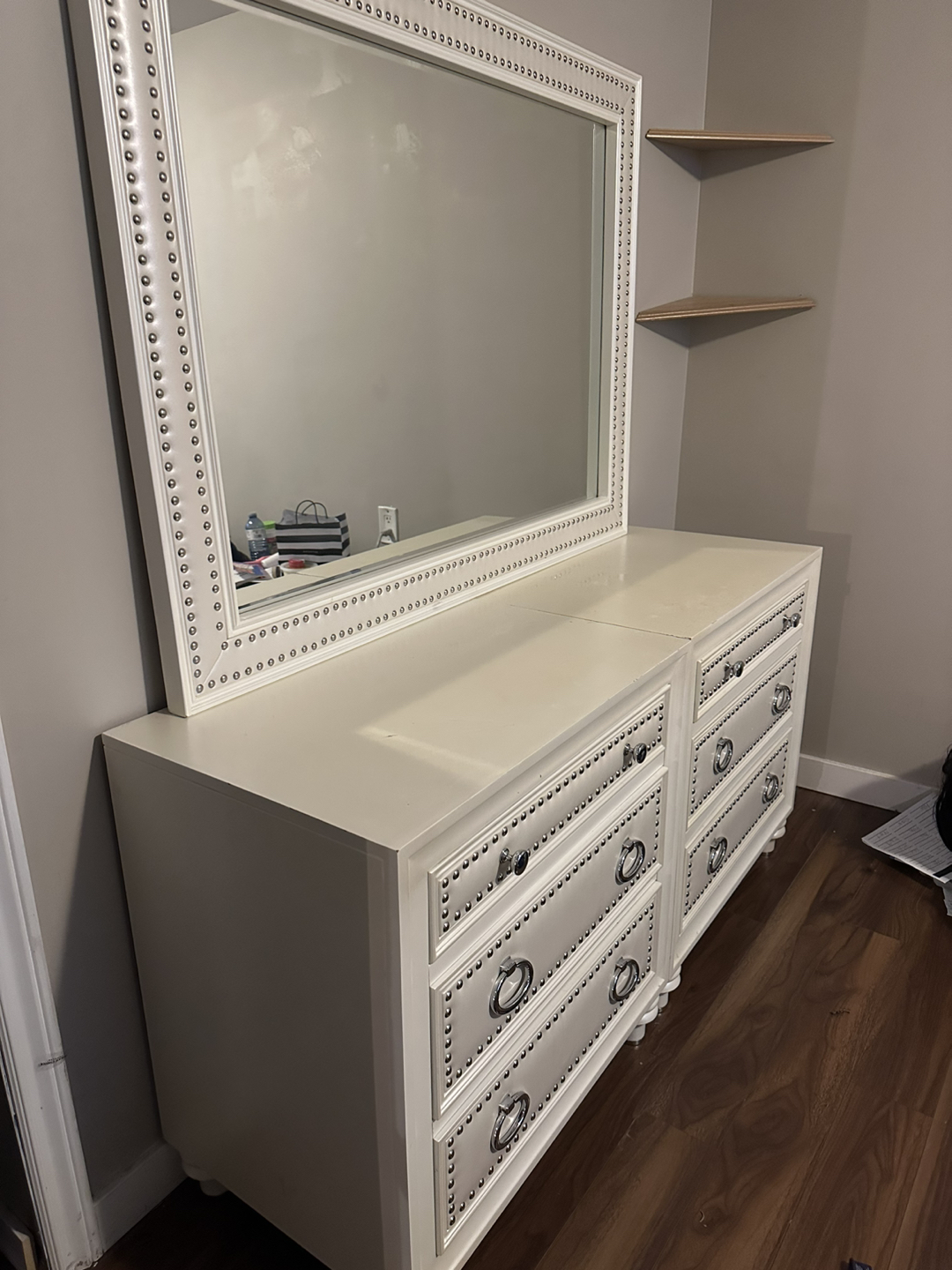 6 drawer dresser with mirror - photo 2