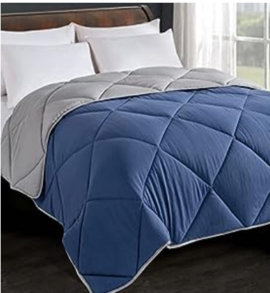 Revirsable Down Alternative Comforter, Queen
