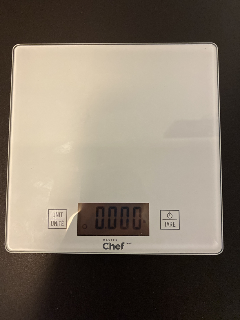 Master chef kitchen scale