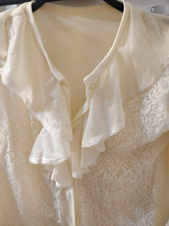 Silk Like Ruffled Blouse image indicator(3)