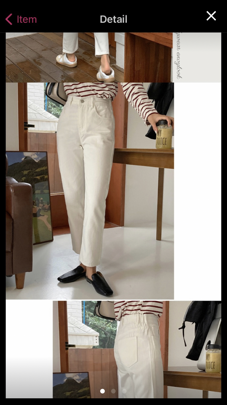 NEW White jeans thumbnail
