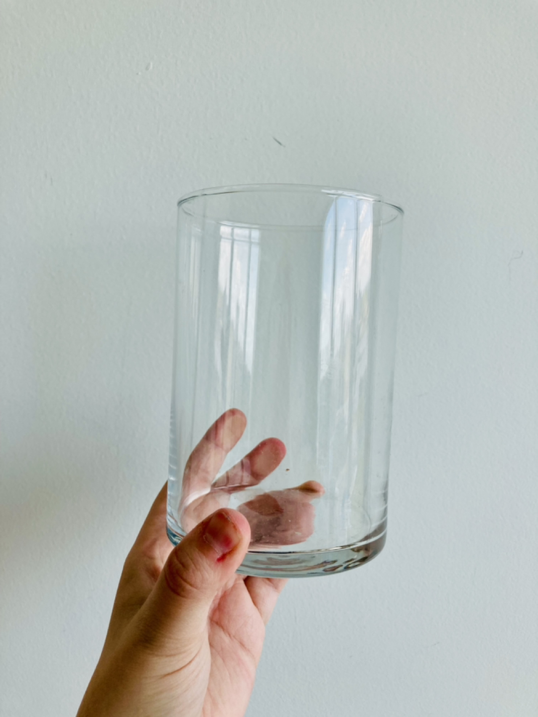 Simple Round Glass Vase