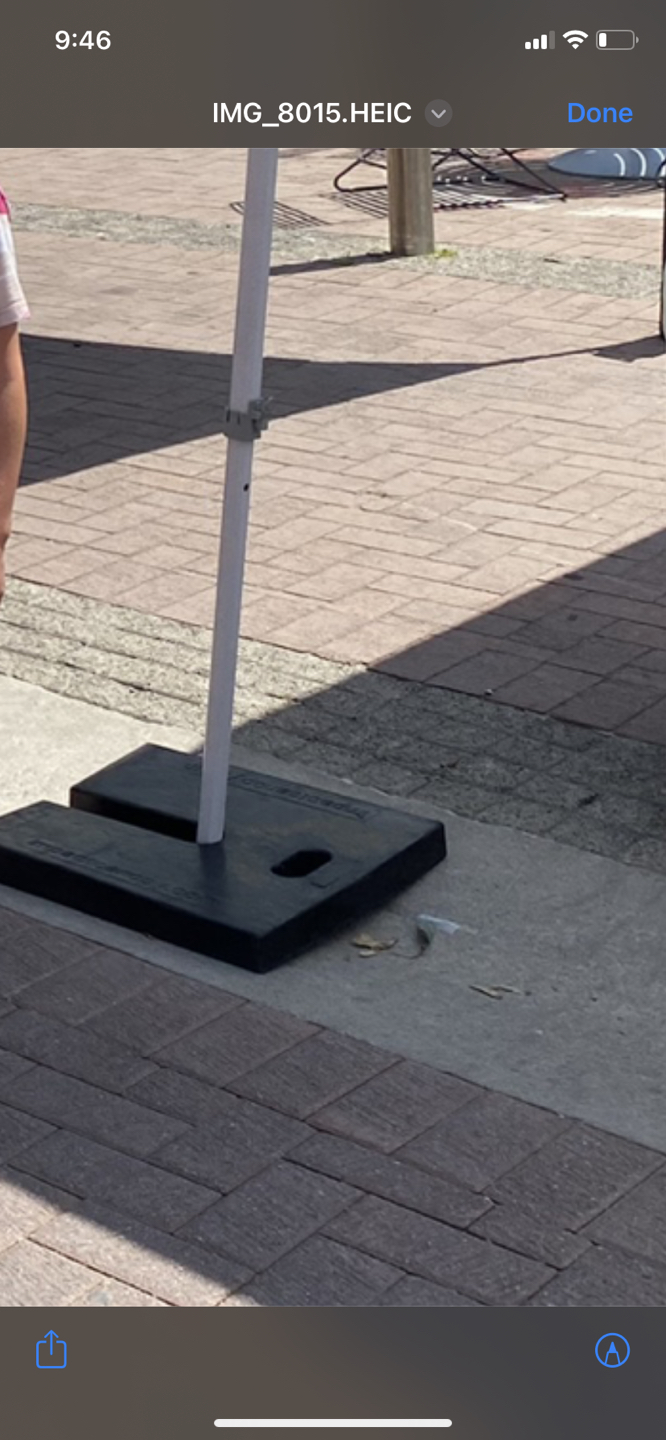 Impact Instant Canopy Weights