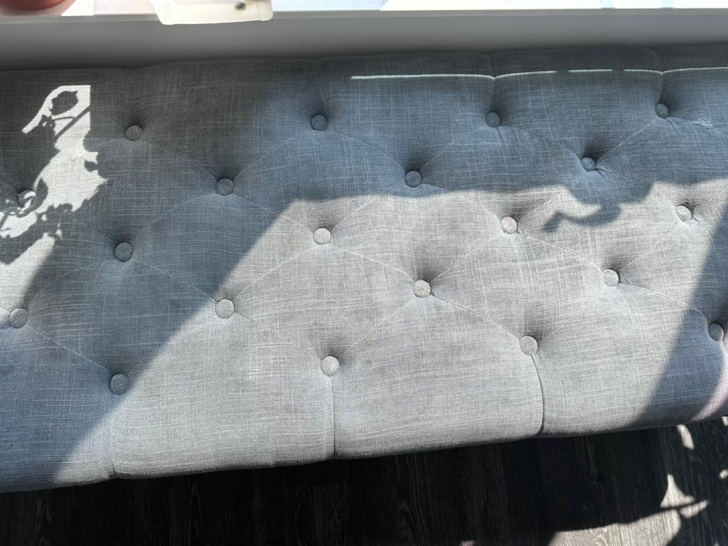 Ottoman with wheels legs - photo 5