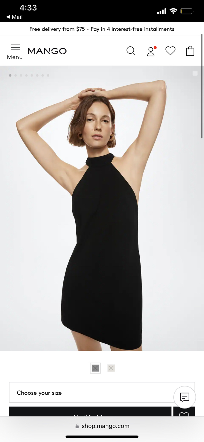 Back cut out dress - photo 2
