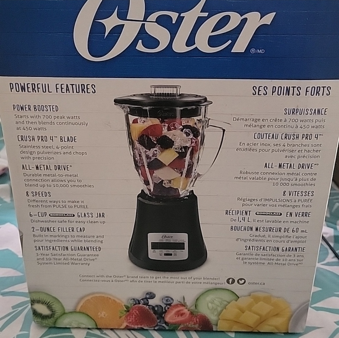 OSTER FRESH & EASY SERIES NEW AND SEALED IN BOX - photo 4
