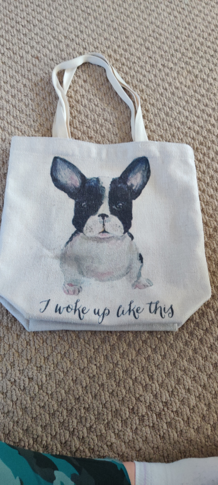 Used puppy tote bag #freecycle thumbnail