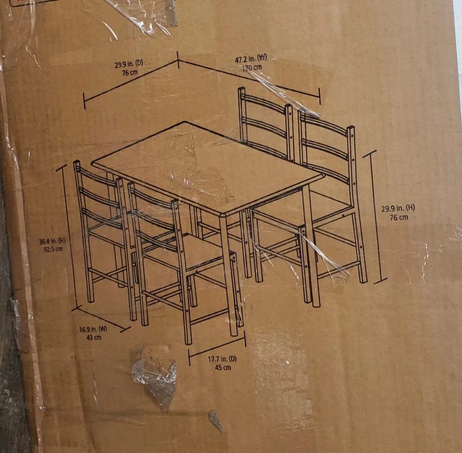 NEW 5Pc Dining Set - photo 2