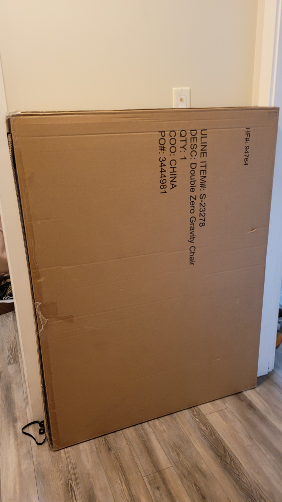 NEVER OPENED Zero Gravity Loveseat - photo 2