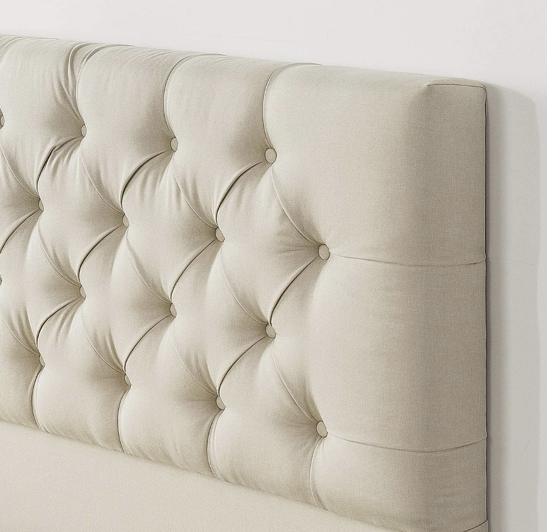 Queen) ZINUS Misty Upholstered Platform Bed Frame - photo 3
