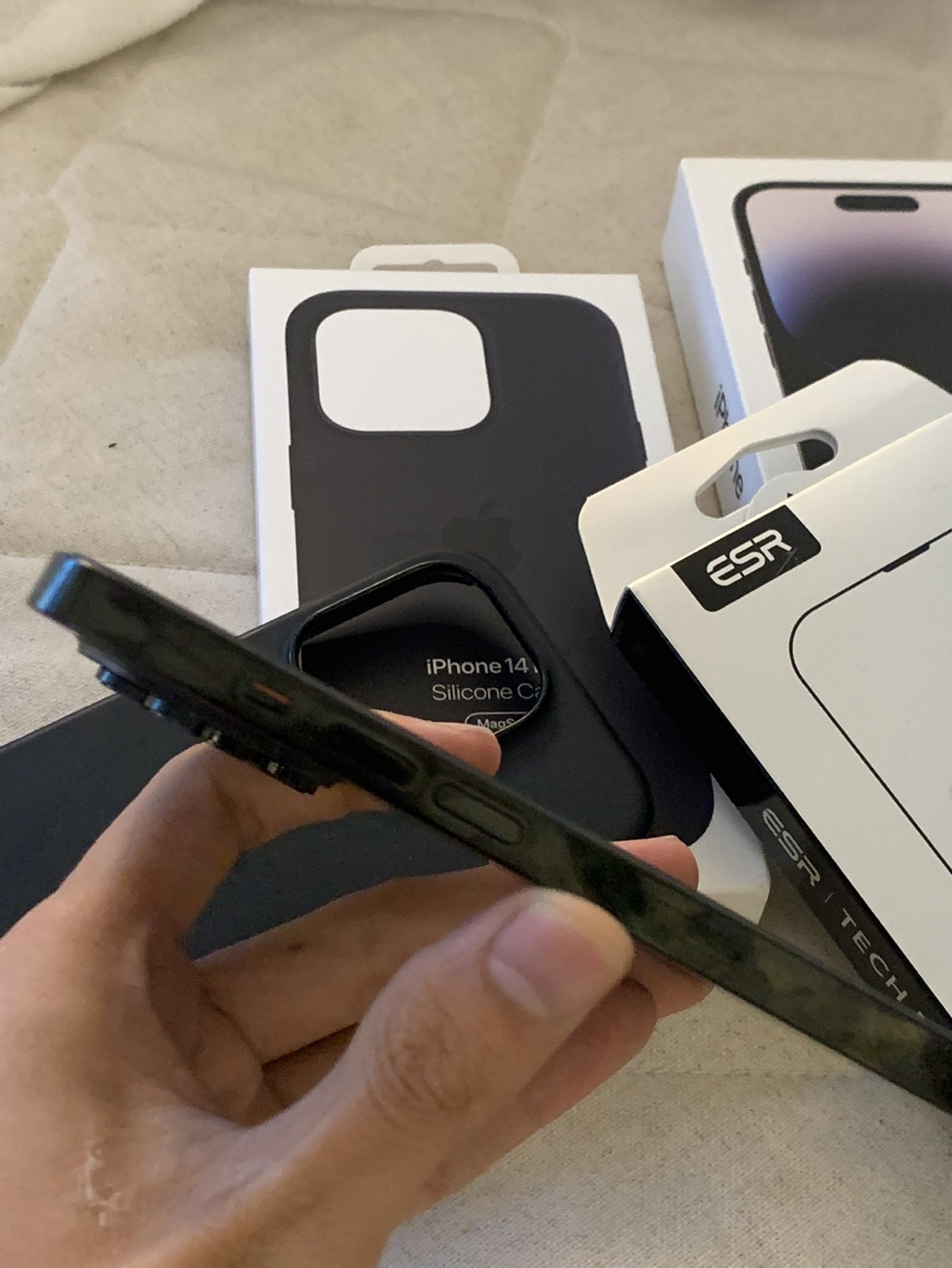 Iphone 14 pro 256gb space black with apple care plus - photo 3
