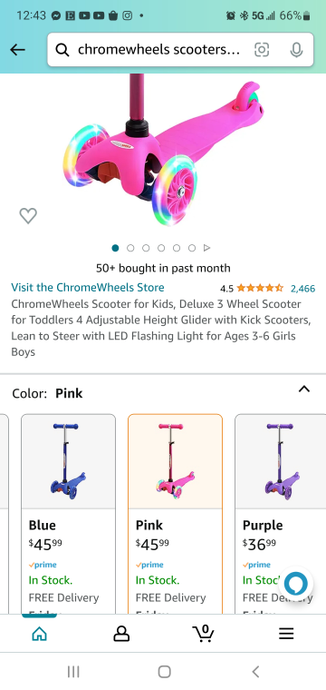 3 wheels scooter for kids - photo 3