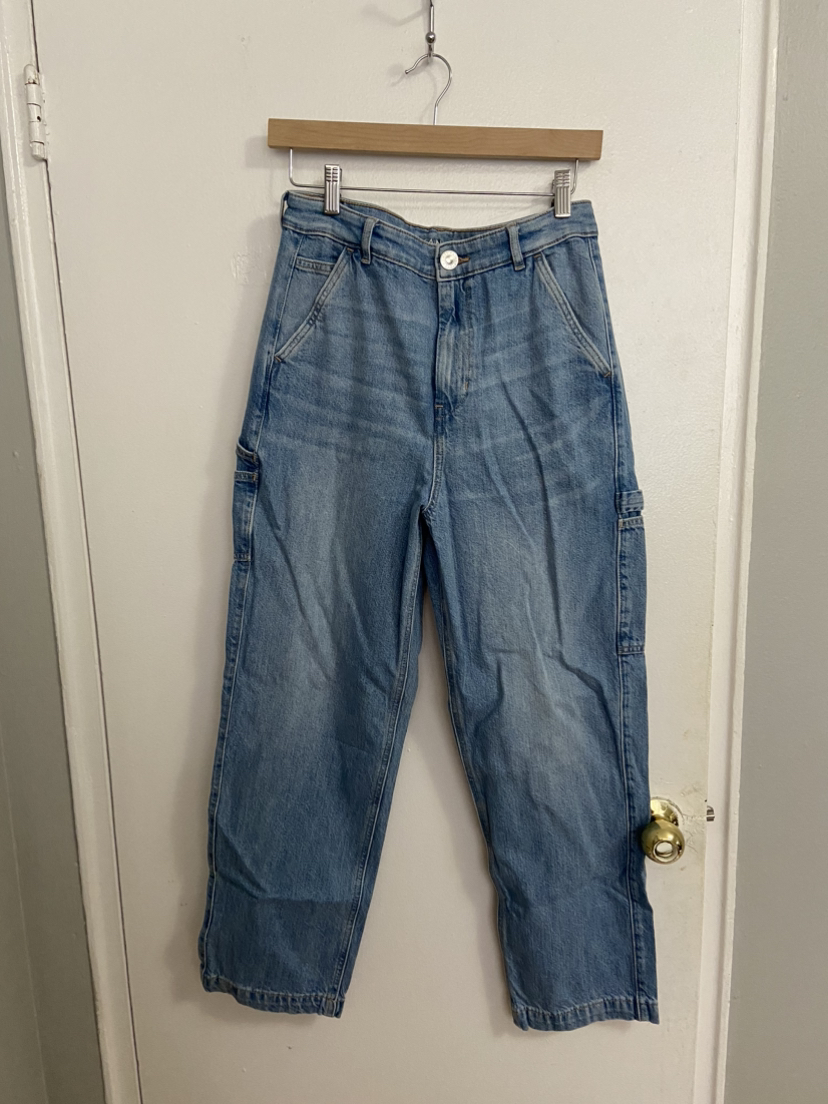 American Eagle Cargo Style Jeans - Size 10 thumbnail