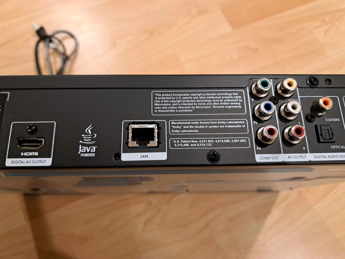 HP BD-2000 ブルーレイプレーヤー HP Blu-Ray Disc Player BD-2000