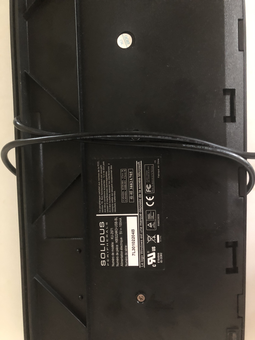 Wired USB keyboard image indicator(2)