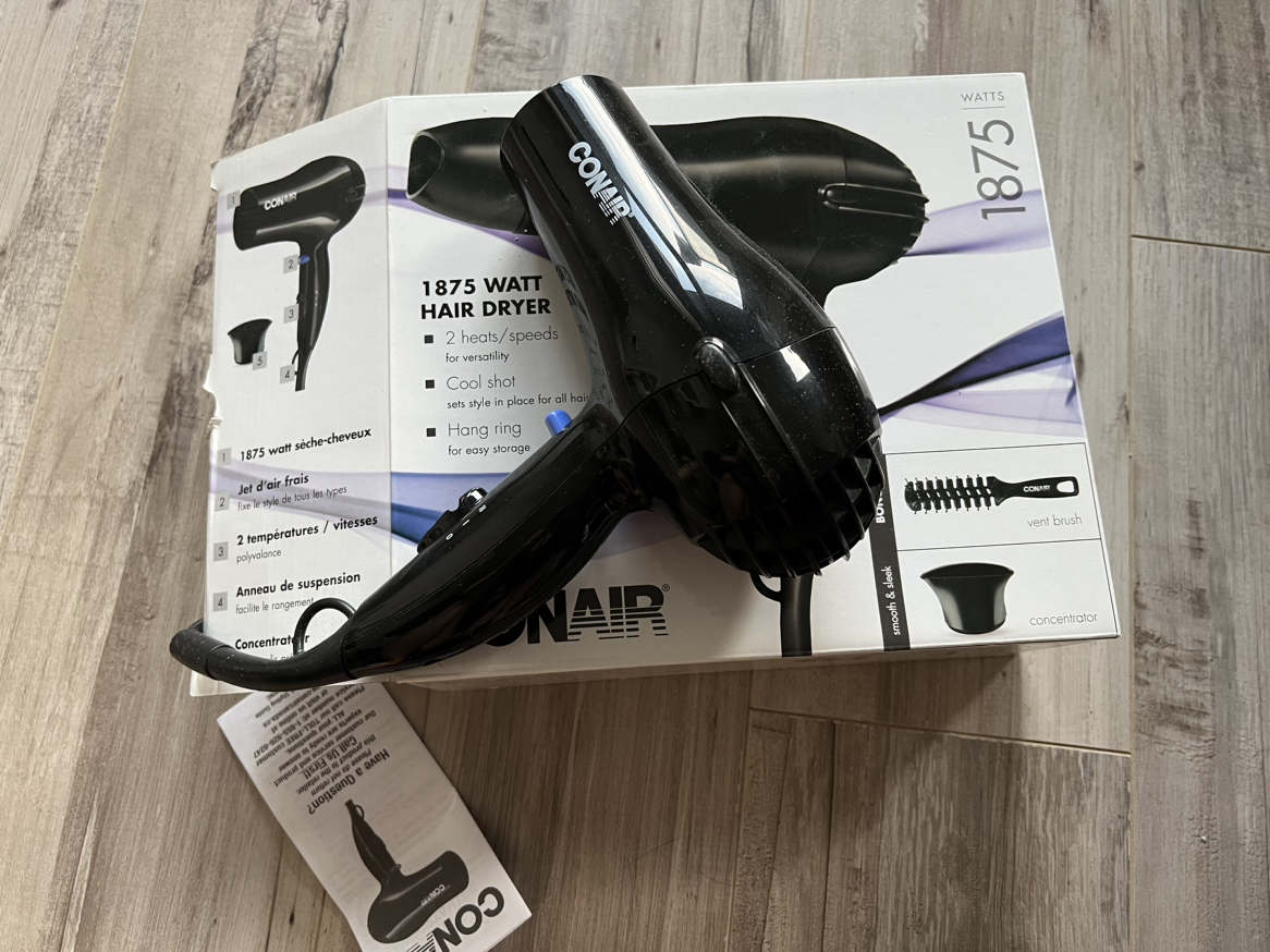 Conair 1875 Watt Hair Dryer thumbnail