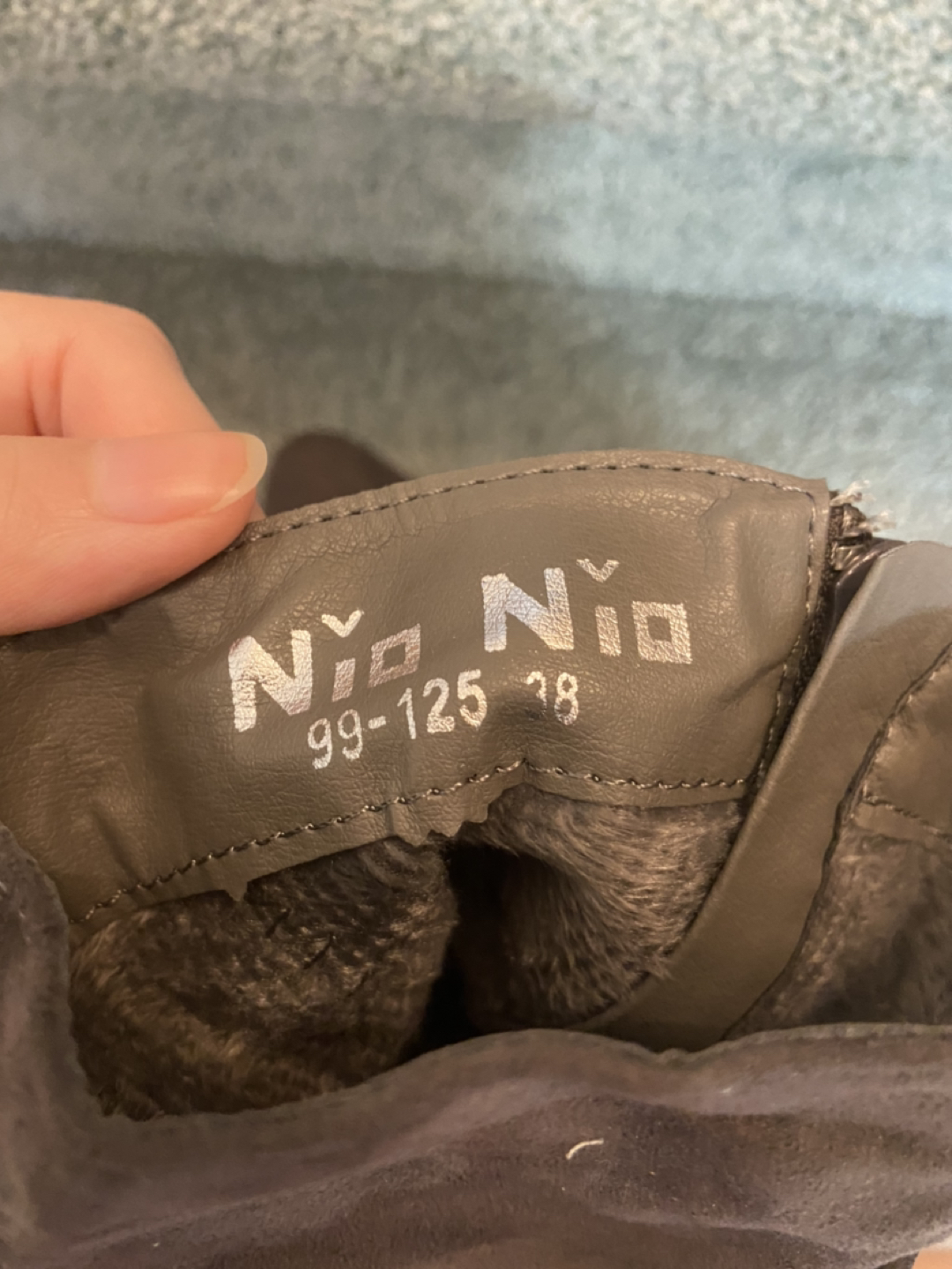 Nio Nio Dark Grey Faux Suede Heel Boots NEW image indicator(2)