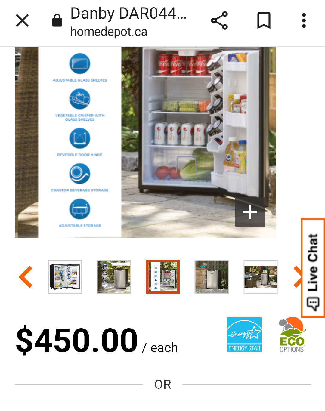 Danby designer energy star Mini fridge - photo 5