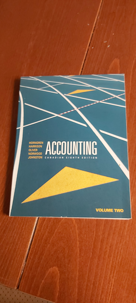 Accounting 2 Horngren 8th Canadian edition #freecycle thumbnail