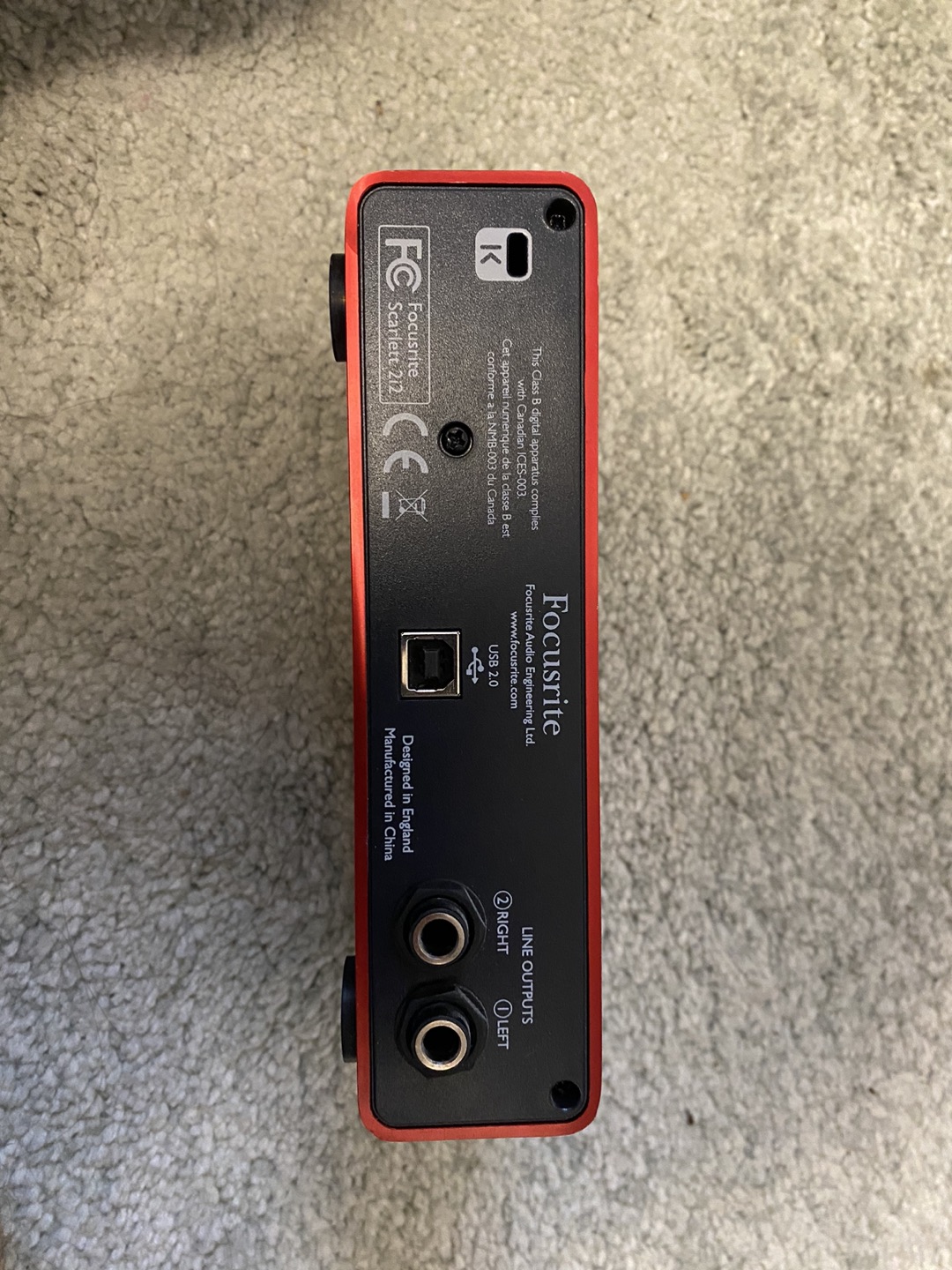 Focusrite Scarlett 2i2 gen 2 - photo 2