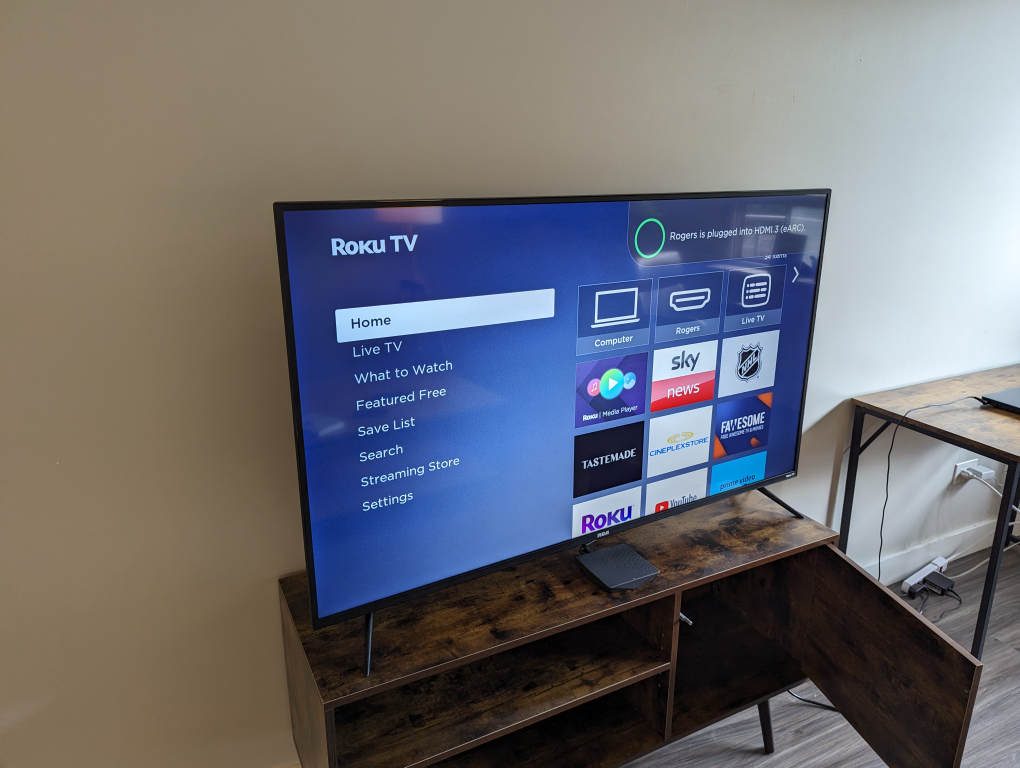 Roku smart TV thumbnail