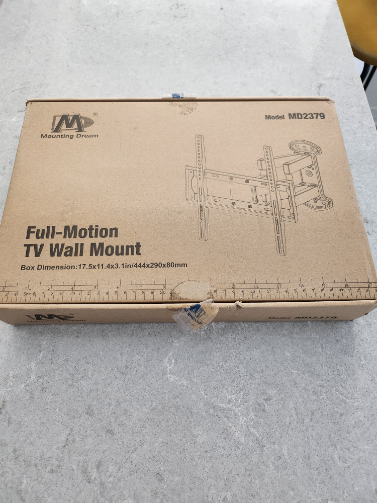 TV Wall Mount (Mounting Dream) #freecycle
