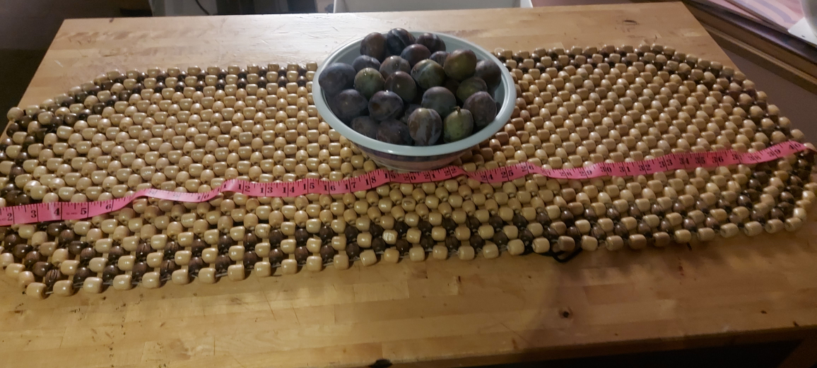 Bamboo plate holder (6)+ Decorative wood table runner - photo 3
