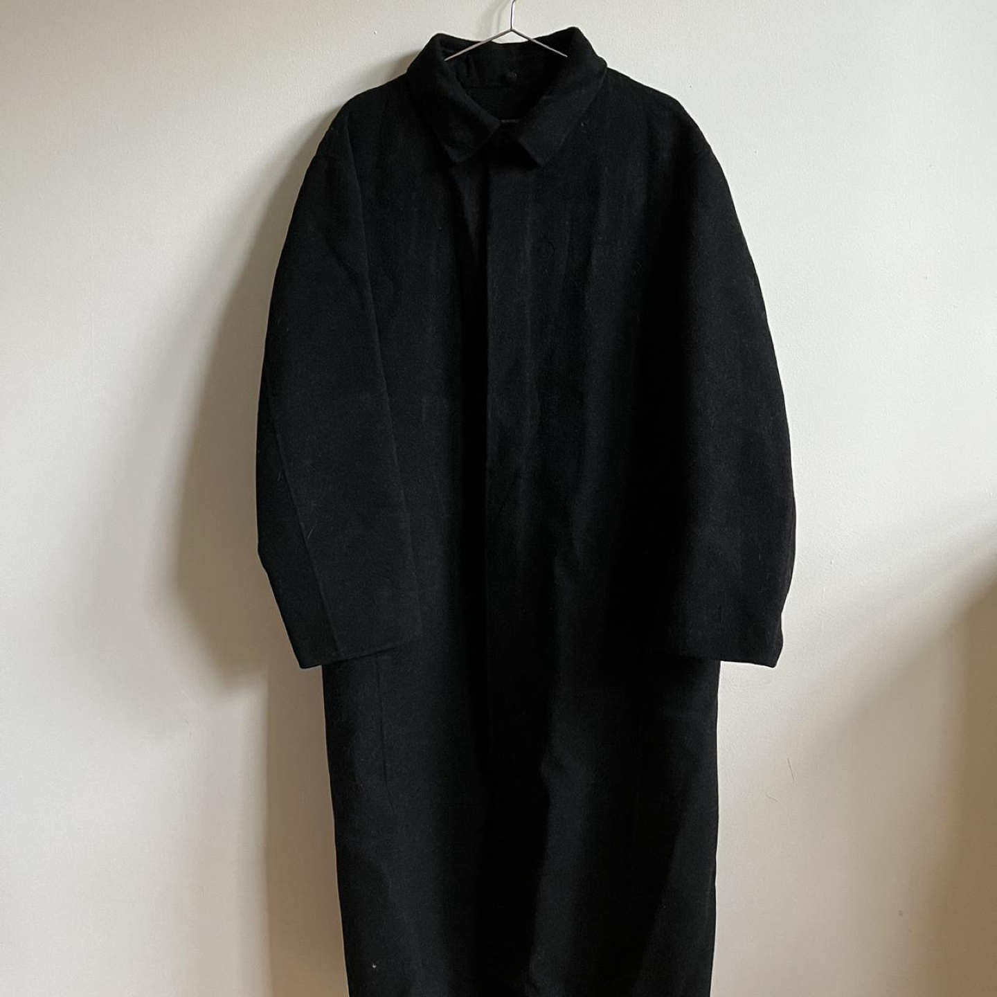 Vintage black long coat - photo 2