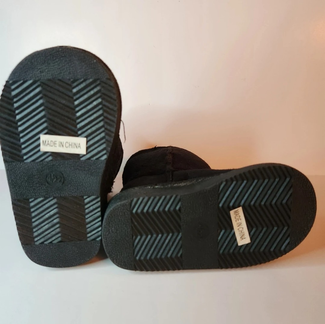 NEW FLEECE LINED UGG STYLE BOOTS FOR TODDLERS image indicator(3)