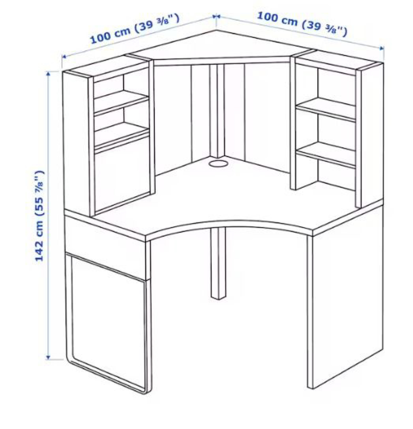 Corner desk IKEA - photo 2