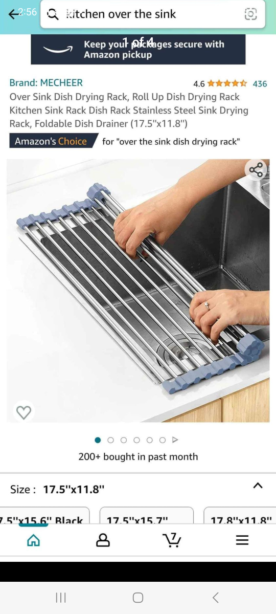 over sink drying rack thumbnail