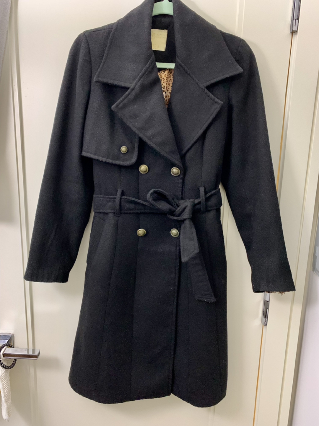Long Black Coat S-M