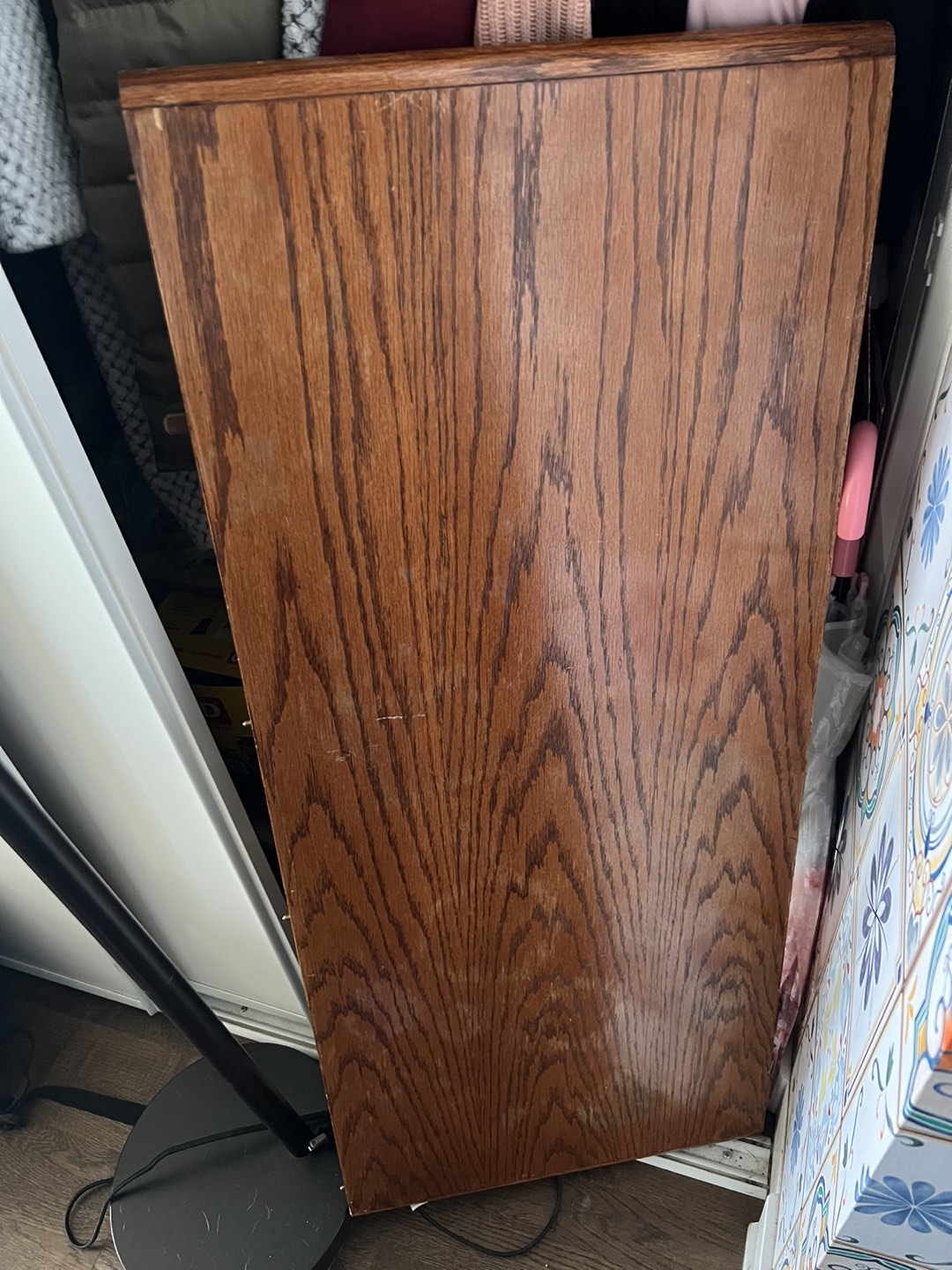 Antique Solid Wood Extendable Table image indicator(5)