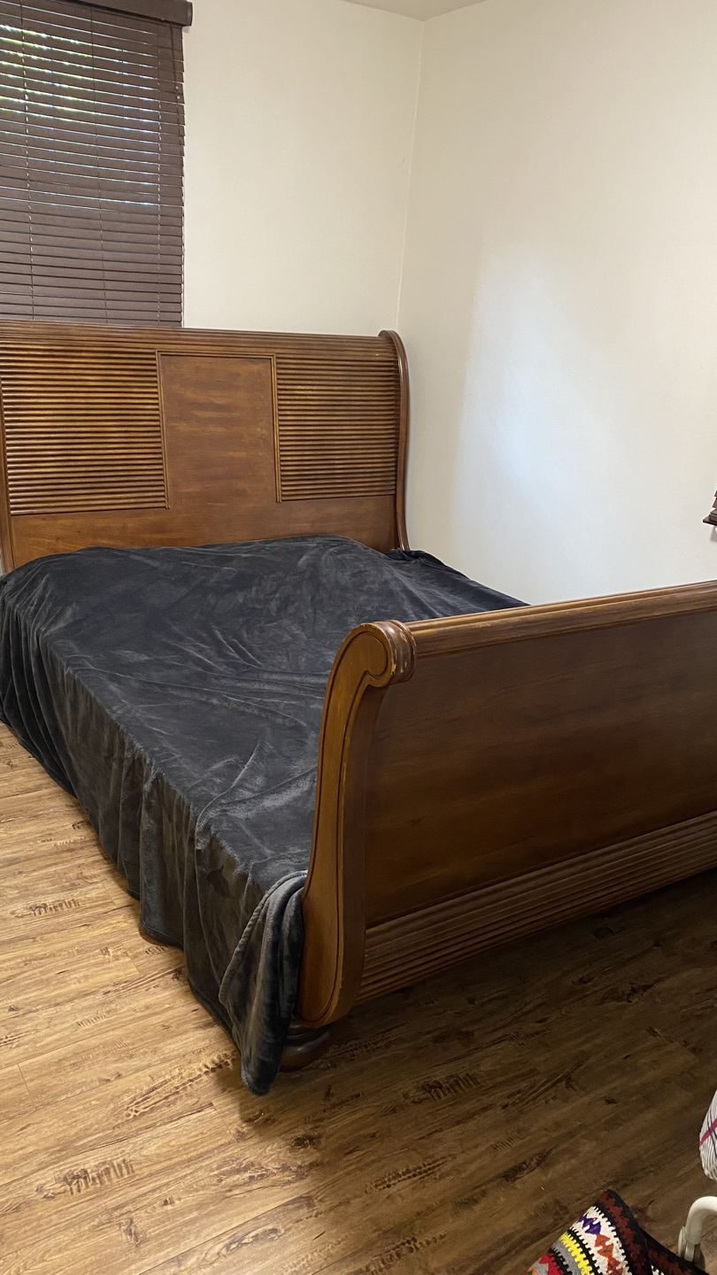 Queen bed frame