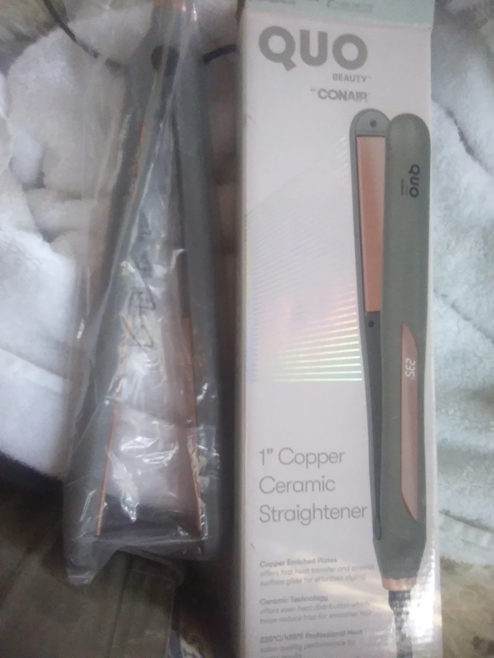 Ceramic 1" straightener BNIB image indicator(2)